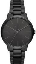 Armani Exchange Cayde AX2701 Men's Analog Watch – Black Dial with Black Stainless Steel Strap