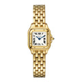 Panthère de Cartier Mini Model | 19mm, 18K Yellow Gold, Silver Dial, Ref. WGPN0016/WGPN0036