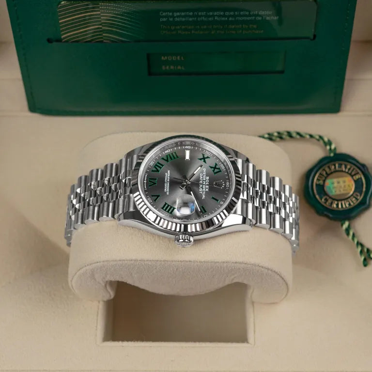 Rolex  Datejust  ‘Wimbledon’ Dial Jubilee