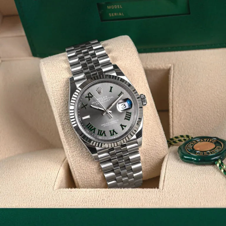 Rolex  Datejust  ‘Wimbledon’ Dial Jubilee