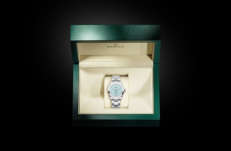 Rolex oyster perpetual bleu ciel 31mm