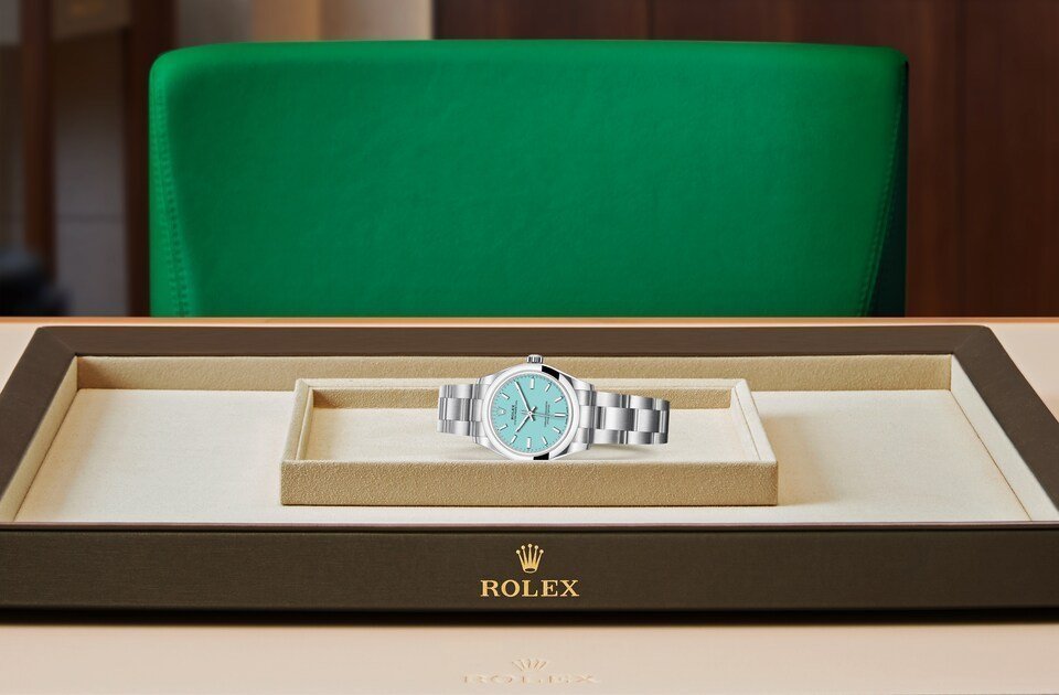 Rolex oyster perpetual bleu ciel 31mm